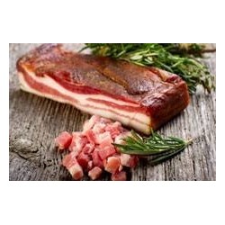 PANCETTA TESA di suino nero dei Nebrodi stagionata 120 gg- 400gr circa