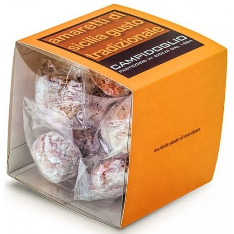 Amaretti di Sicilia al Mandarino CUBO DA 460 g (16 pz)