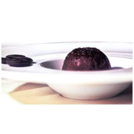 TARTUFO GELATO AL CIOCCOLATO NERO DI MODICA E CANNELLA GR. 100 X 24 PZ