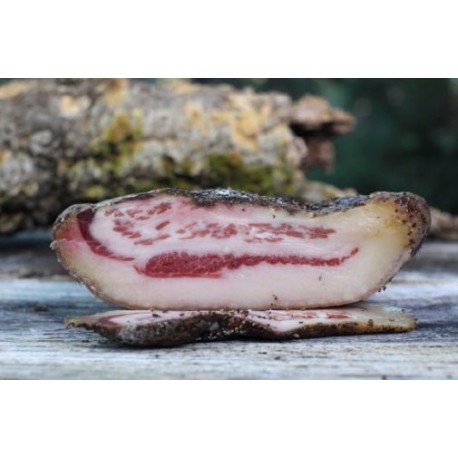 GUANCIALE suino nero dei Nebrodi stagionato 4 mesi- 0,800/1,5 kg